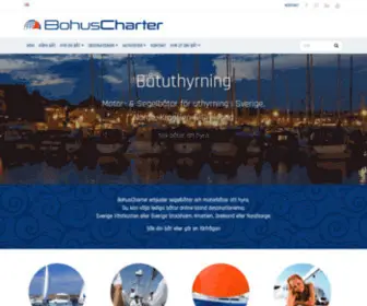 Bohuscharter.com(Båtuthyrning) Screenshot