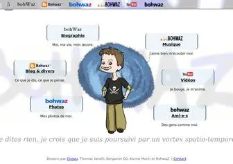 Bohwaz.net(L'antre du BohwaZ) Screenshot