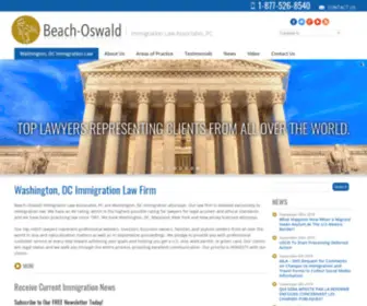 Boilapc.com(Washington, DC Immigration Law) Screenshot