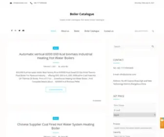 Boilercatalogue.ltd(Steam boiler catalogue) Screenshot