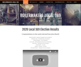 Boilermakerslocal169.com(Boilermakers Local 169) Screenshot