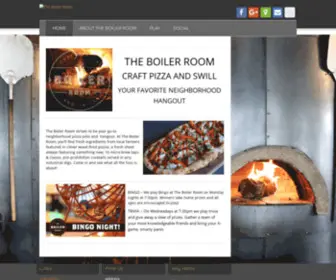 Boilerroompizza.com(Craft Pizza and Swill) Screenshot