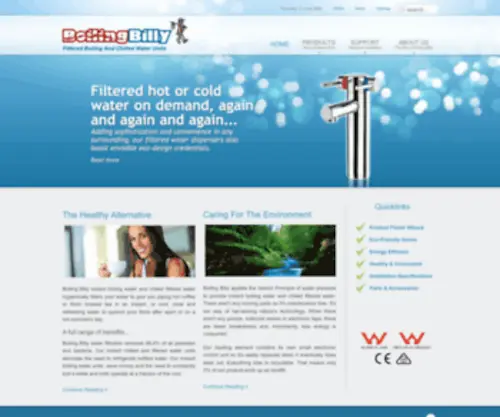 Boiling-Billy.com(Boiling Billy) Screenshot