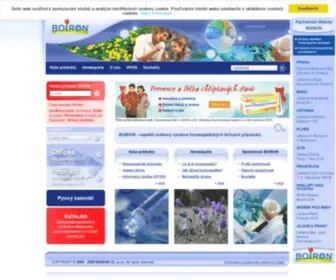 Boiron.cz(Boiron) Screenshot