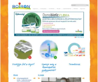 Boiron.hu(Boiron) Screenshot