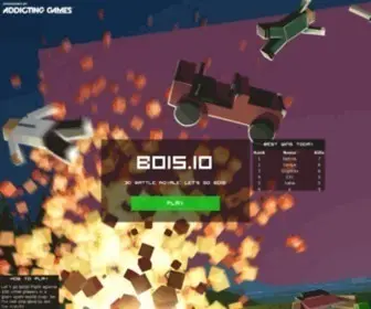Bois.io(3D battle royale .IO game) Screenshot