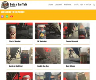 Boisandbartalk.com(Bois & Bar Talk) Screenshot