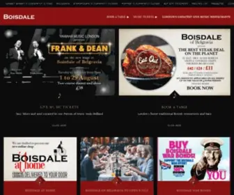 Boisdale.co.uk(Best Restaurants in London with Live Music) Screenshot