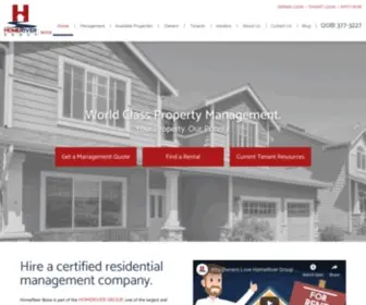 Boise-Propertymanagement.com(Boise property management at its best. Let HomeRiver Group®) Screenshot