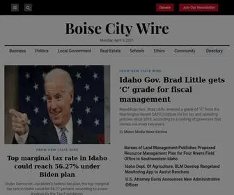 Boisecitywire.com(Boise City Wire) Screenshot