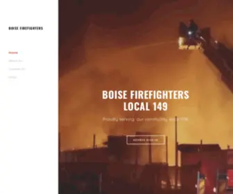 Boisefirefighters.org(Boise Firefighters) Screenshot