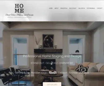 Boisehomestaginganddesign.com(Professional Home Stager and Interior Decorator in Boise) Screenshot