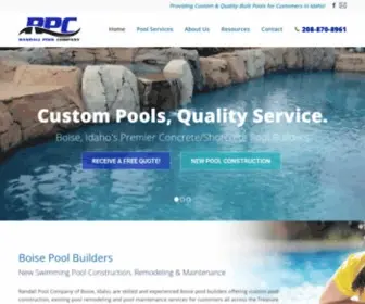 Boisepoolbuilders.com(Boise Pool Builders) Screenshot