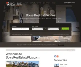 Boiserealestateplus.com(Boise ID Real Estate) Screenshot