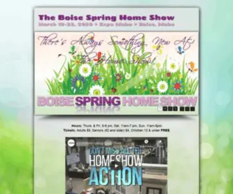 Boisespringhomeshow.com(The Boise Spring Home Show Produced by Spectra Productions) Screenshot