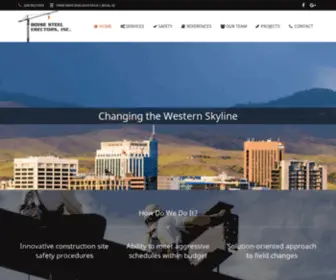 Boisesteel.com(Boise Steel Erectors) Screenshot