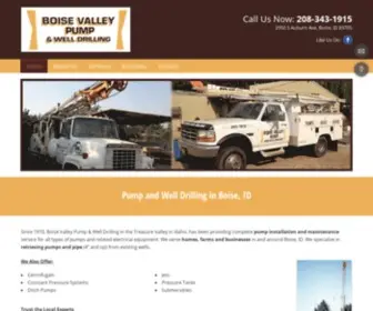 Boisevalleypump.com(Pump Service) Screenshot