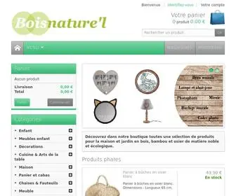 Boisnaturel.fr(Meuble et déco en bois) Screenshot