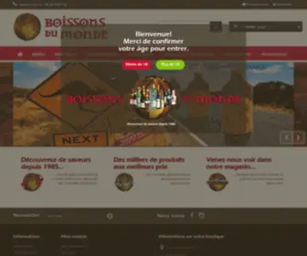 Boissonsdumonde.fr(Boissons du Monde) Screenshot