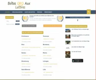 Boiteslettres.com(Trouver) Screenshot