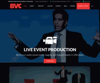 Boitnottvisual.com(Live Event Production) Screenshot