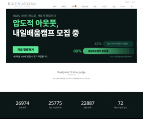Boj.kr(Baekjoon Online Judge) Screenshot