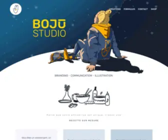 Bojustudio.com(Branding Communication Illustration) Screenshot