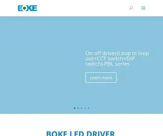 Bokedriver.com(BOKE Home) Screenshot