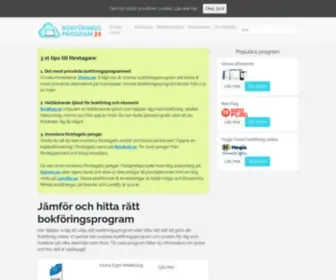 Bokforingsprogram24.se(Bokföringsprogram) Screenshot