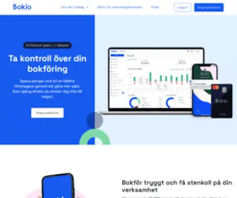 Bokio.se(Bokföringsprogram) Screenshot