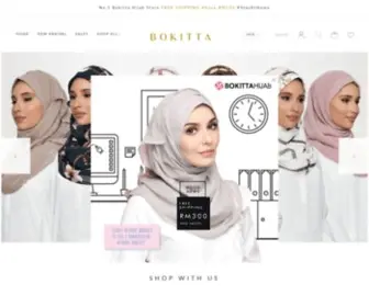 Bokittahijab.com(Bokitta Hijab) Screenshot