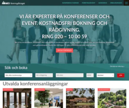 Bokningsbolaget.se(Bokningsbolaget) Screenshot