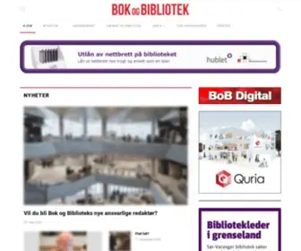 Bokogbibliotek.no(Bok og Bibliotek) Screenshot