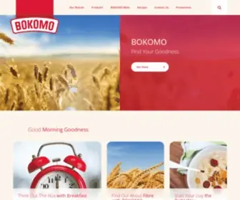 Bokomo.co.za(South Africa's Household Favourites) Screenshot