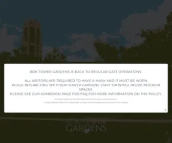 Boktower.org(Bok Tower Gardens) Screenshot