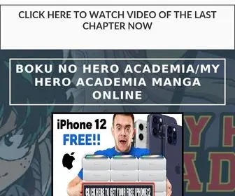 Bokuno-Hero.com(My hero academia) Screenshot