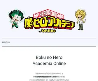 Bokunoheroacademia.online(Prep) Screenshot