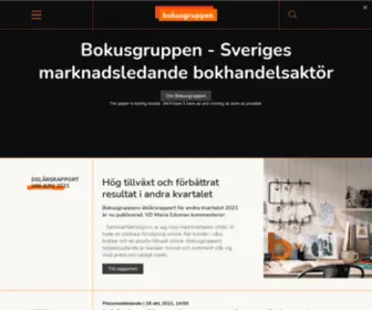 Bokusgruppen.com(Hem) Screenshot