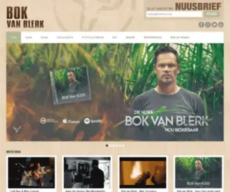 Bokvanblerk.co.za(Bok se Tuiste) Screenshot