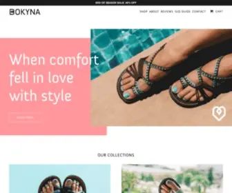 Bokyna.com.au(Super Comfy Summer Sandals) Screenshot