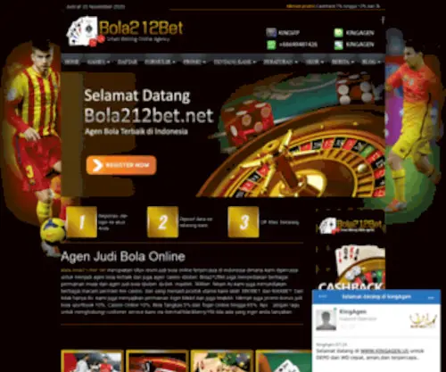 Bola212Bet.net Screenshot