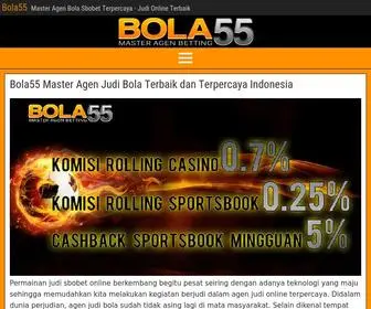 Bola55.com(Bola 55) Screenshot