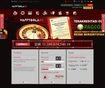 Bolahappy88.net(Bola88) Screenshot