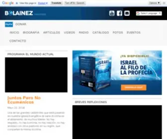 Bolainez.org(Bolainez Ministries) Screenshot