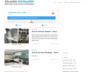 Bolandodecoracoes.com.br(Bolando Decorações) Screenshot