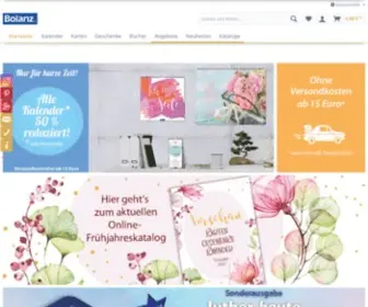 Bolanz-Online.de(Christlicher Verlag für Kalender) Screenshot