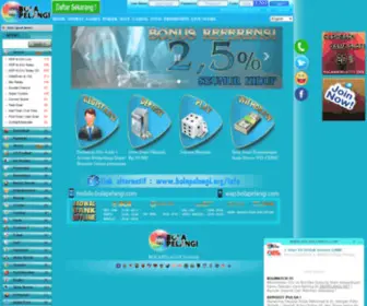 Bolapelangi88.com Screenshot