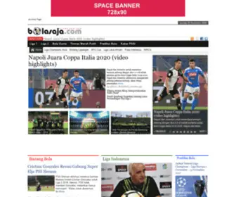 Bolasaja.com(Berita Bola) Screenshot