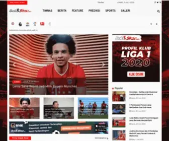 Bolaskor.com(Berita Sepak Bola Terkini Seputar Jadwal dan Hasil Pertandingan Terbaru) Screenshot