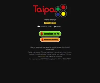 Bolatangkasku.com(Taipa 88) Screenshot